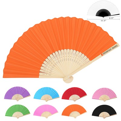 Custom Bamboo Folding Hand Fan