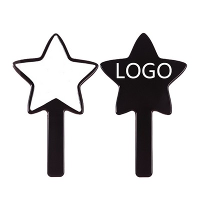 Pentagram Portable Handheld Small Mirror