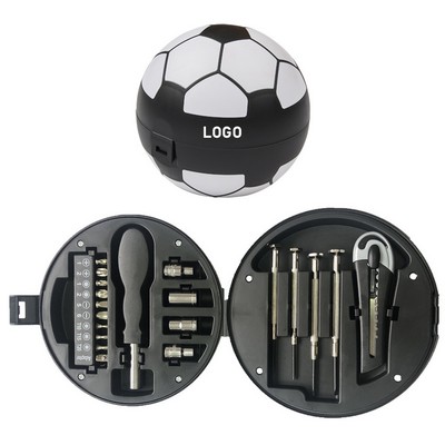 20" 1 Tool Kit with Soccer-Shaped Case