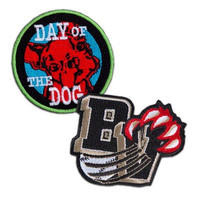 6'' Embroidered Patches - 100% Embroidery