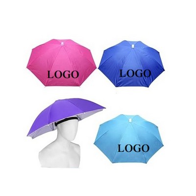 Hat with Built-In Umbrella