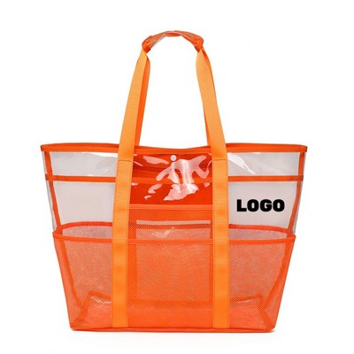 Tote Shoulder Transparent Wash Bag Travel Storage