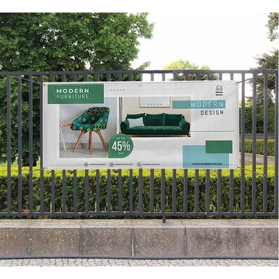 Custom Vinyl Mesh Banner With Lamination Only (1' x 1ft/SQFT)