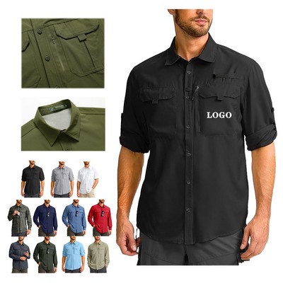 Men's UV-Blocking Performance Fishing Top