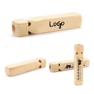 7 1/2" Wooden Train Whistle