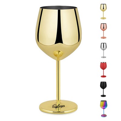 10oz Stainless Steel Double-Layer Wine Tumbler