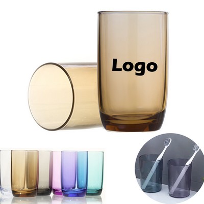 Translucent Plastic Tooth Brushing Cup