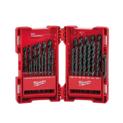 Milwaukee 29Pc Thunderbolt Black Oxide Drill Bit Set