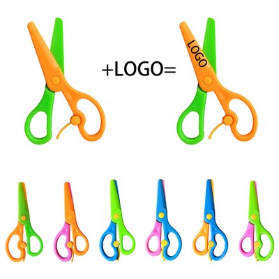 Children Safety Plastic Scissors