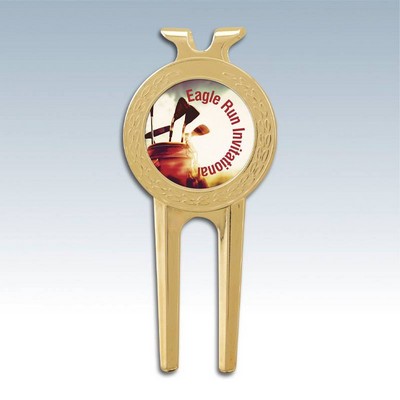 Divot Repair Tool w/Ball Marker