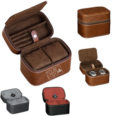 PU Leather Protective Box with Microsuede Interior