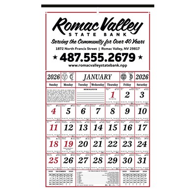Skinner & Kennedy™ 7-Sheet Almanac