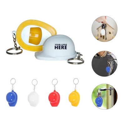 Hard Hat Bottle Opener Keychain