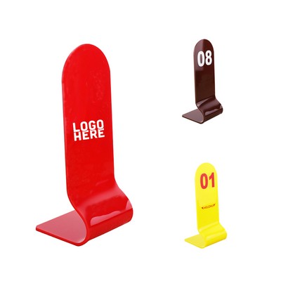 Acrylic Table Standing Sign