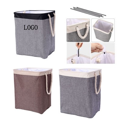 Spacious Foldable Linen Laundry Carrier