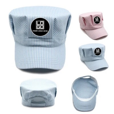 Train Engineer's Flat Top Hat