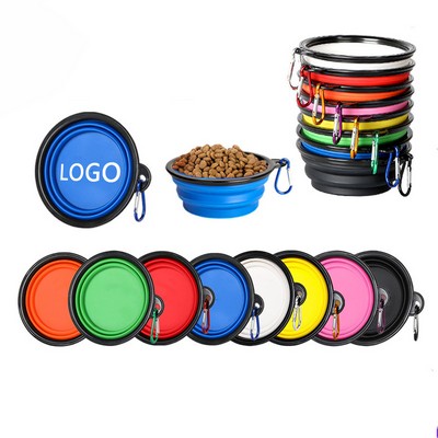 Portable Pet Folding Bowl with Larger Capacity