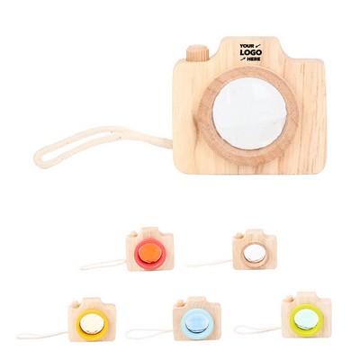 Mini Camera Wooden Scope Toy