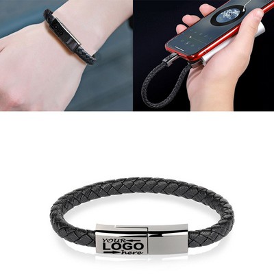 Braided Cable Charging Bracelet