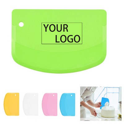 Flexible Plastic Baking Scraper