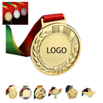 Customizable Gold Award Medals