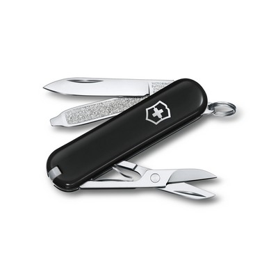 Classic SD 7 Function Swiss Army Knife - Dark Illusion (Black)