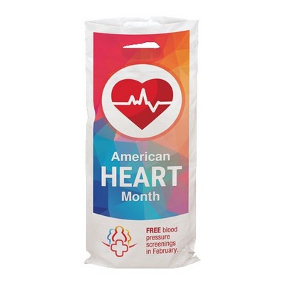 Digital Full Color 2-Sided Plastic Bag (6" x 13")