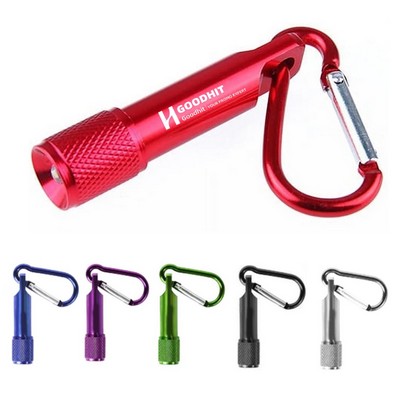 Carabiner LED Flashlight Keychain