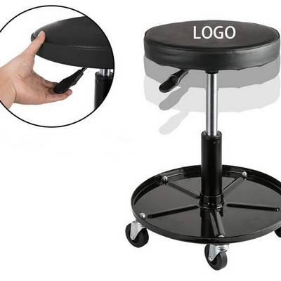 Adjustable Rolling Mechanic Stool