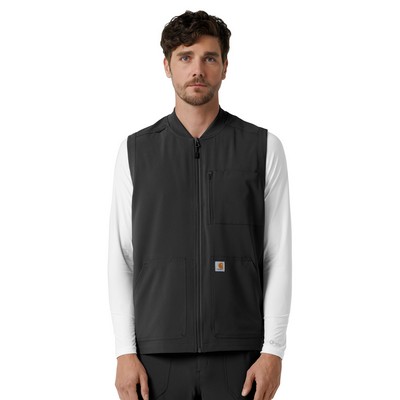 Carhartt Scrubs - Force Cross-Flex - Men's Six-Pocket Lightweight Scrub Vest