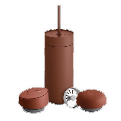 16 Oz. Sienna Red Carter® 3-in-1 Sip System Mug