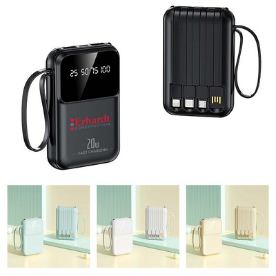 10000 mAh Lightweight Fast Charging Power Bank