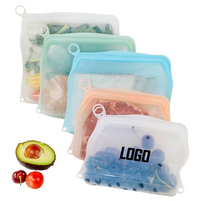 Reusable Silicone Food Storage Bags