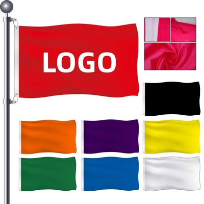 3x5' Polyester Solid Color Flag