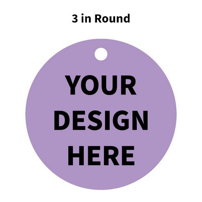 3" Round Event Badge
