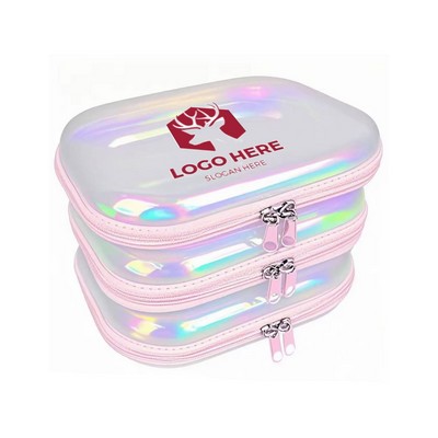 Iridescent Clear Multi-Purpose Makeup Case