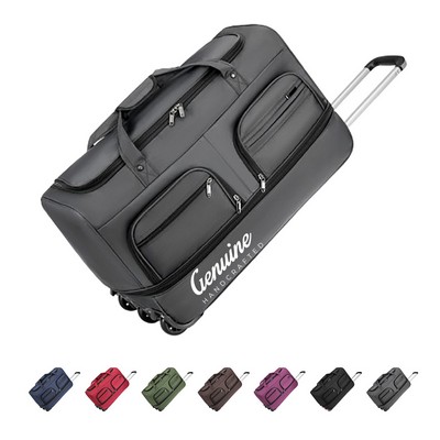 Wheeled Oxford Rolling Duffle Bag