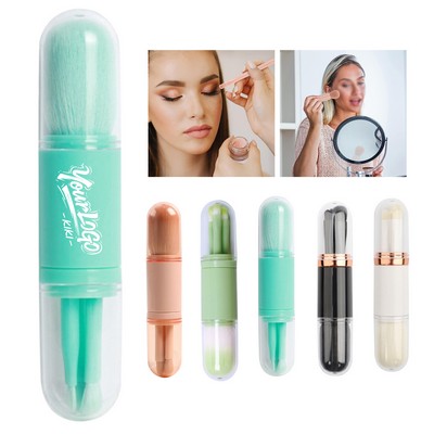 Compact Makeup Application Brush