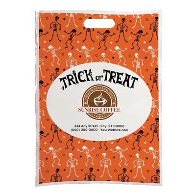 Halloween Scatter Design 2 Plastic Bag (13" x 18")