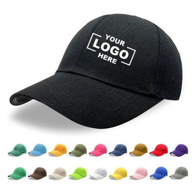 Classic Cotton Baseball Cap