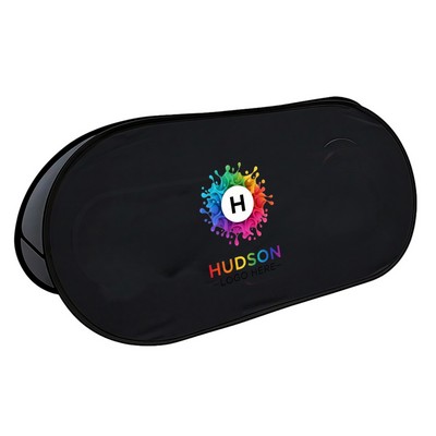 Oval/Bean A Frame Pop Out Horizontal Double Sided Banner