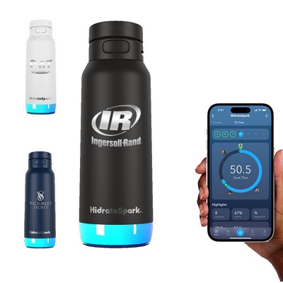 HidrateSpark® 32 oz. PRO 2 Bottle with Chug Lid, Laser, Premium