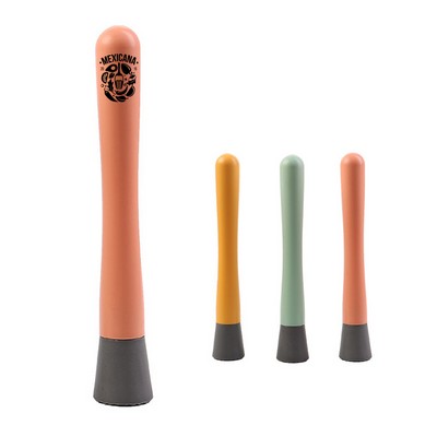 Colorful Thick Waist Plastic Muddler for Perfect Cocktails