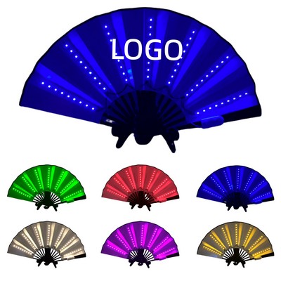 Led Luminous Folding Fan