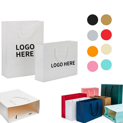 Glossy Laminated Tote Bag (8"x10"x4")