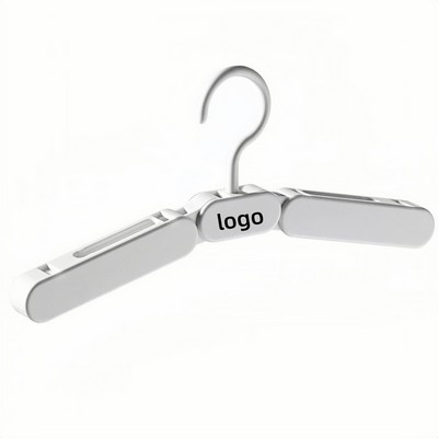 Heavy-Duty Foldable Travel Hanger with Non-Slip Grip and Wind-Resistant Clips