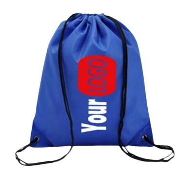 Custom Logo Sports Drawstring Backpacks