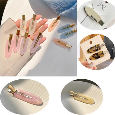 2PCS Creaseless Metal Hair Clips