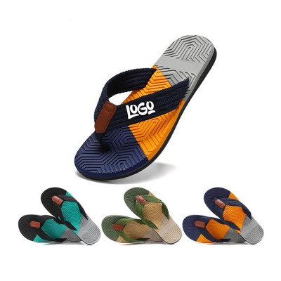 Spliced Men's Flip Flops