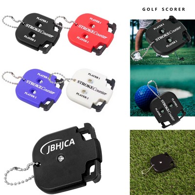 Mini Portable Score Counter With Keychain